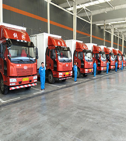 常州到山南物流公司车辆展示